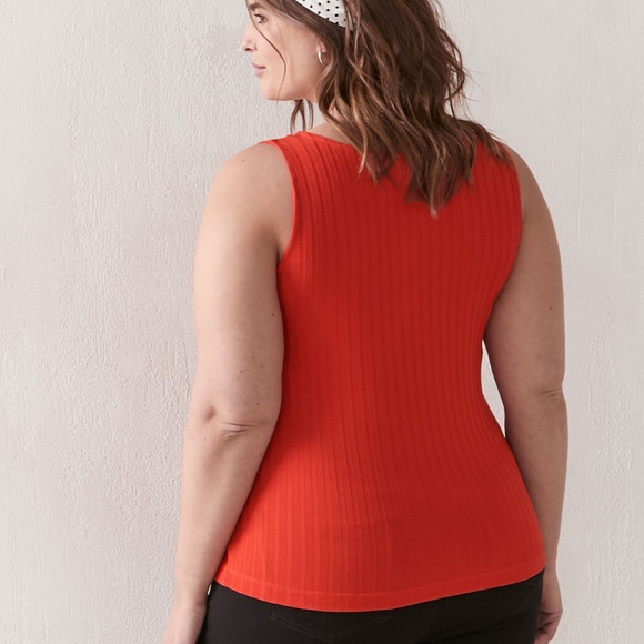 🎉 PM EDITOR PICK🤩Solid ribbed A-Line Tank Top - Picture 2 of 3